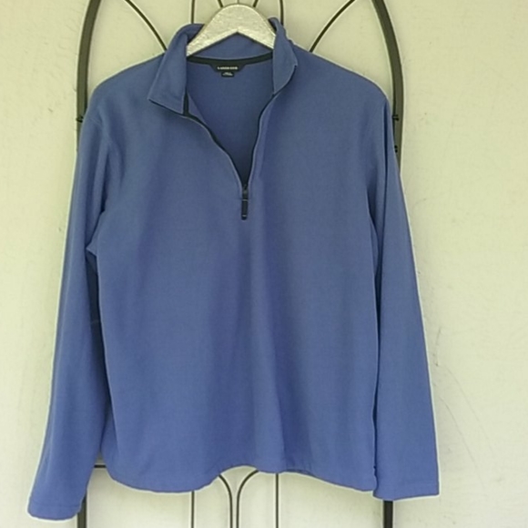Lands' End  men's pullover long sleeve top size L - Picture 3 of 6